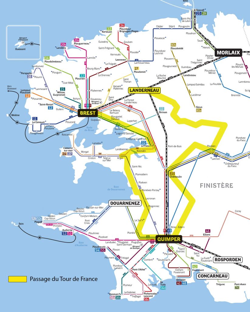 Votre trajet en car pour 1€ le samedi 26 juin 2021 à l'occasion du Tour de France