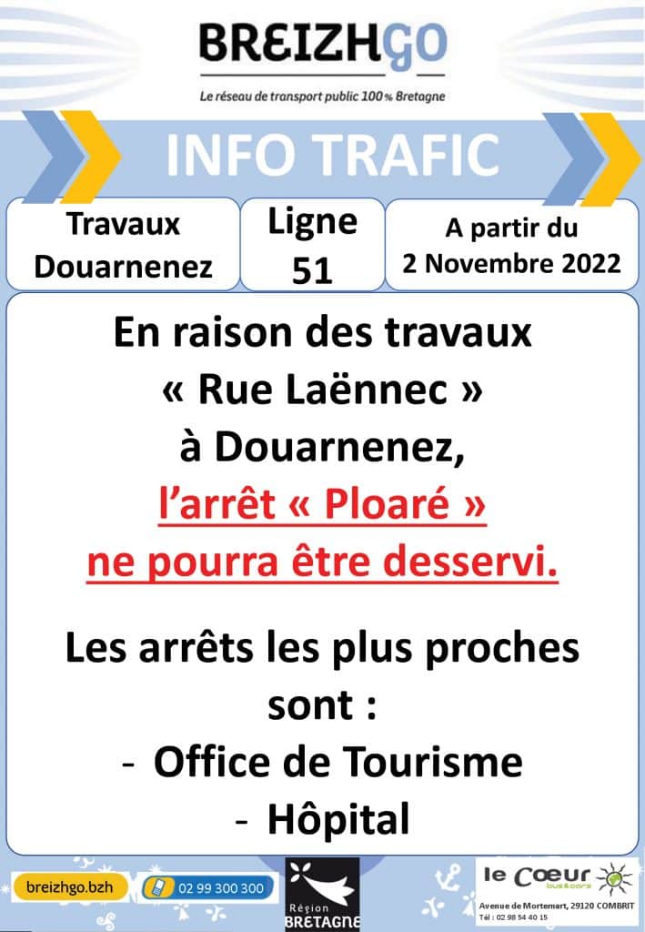 Travaux douarnenez
