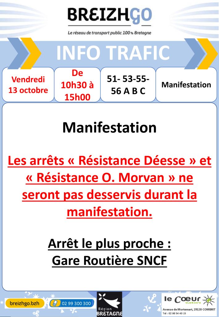 Manifestation Quimper