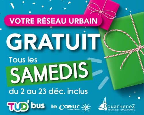 transport bus gratuit douarnenez