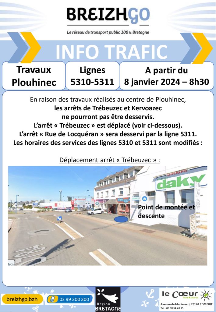 travaux Plouhinec Finistère