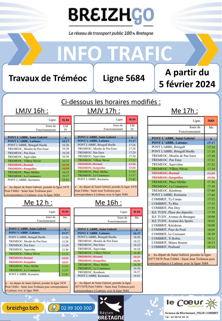 horaires Breizhgo