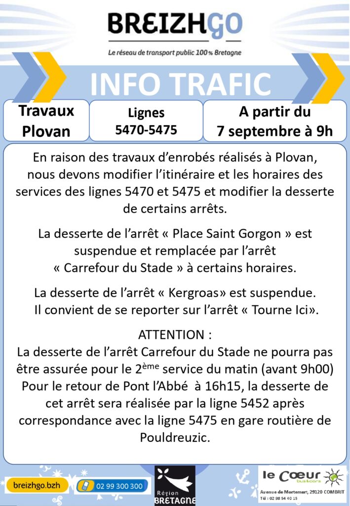 Travaux Plovan